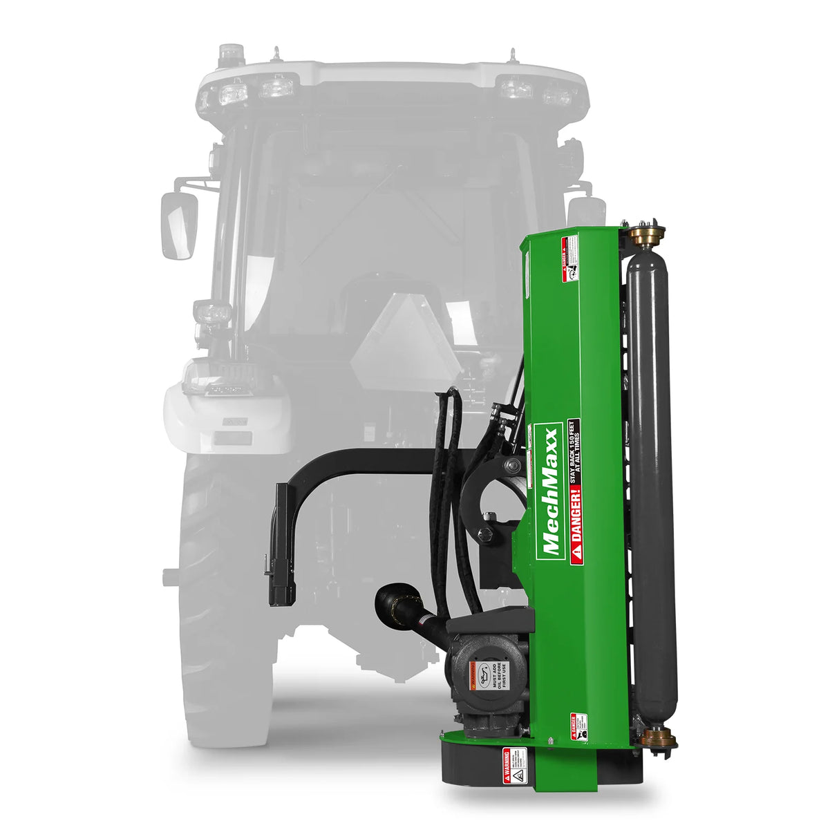 MechMaxx 48" Offset Flail Ditch Bank Mower, 3-Point, 25-50HP, VAM48