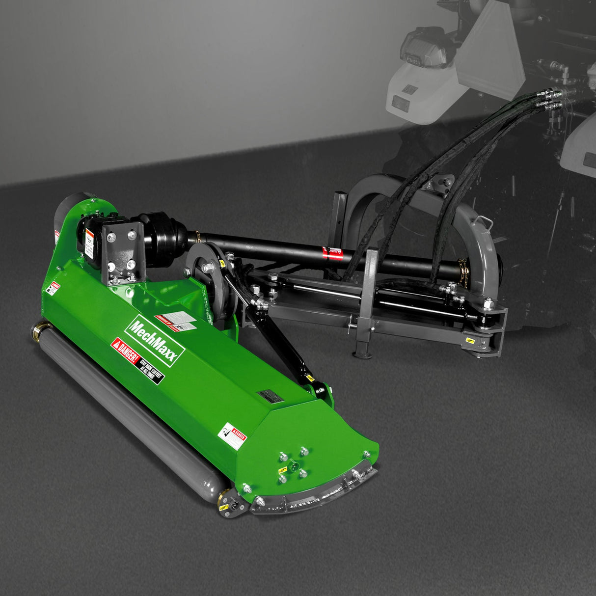 MechMaxx 60" Offset Flail Ditch Bank Mower, 3-Point, 25-60HP, VAM60