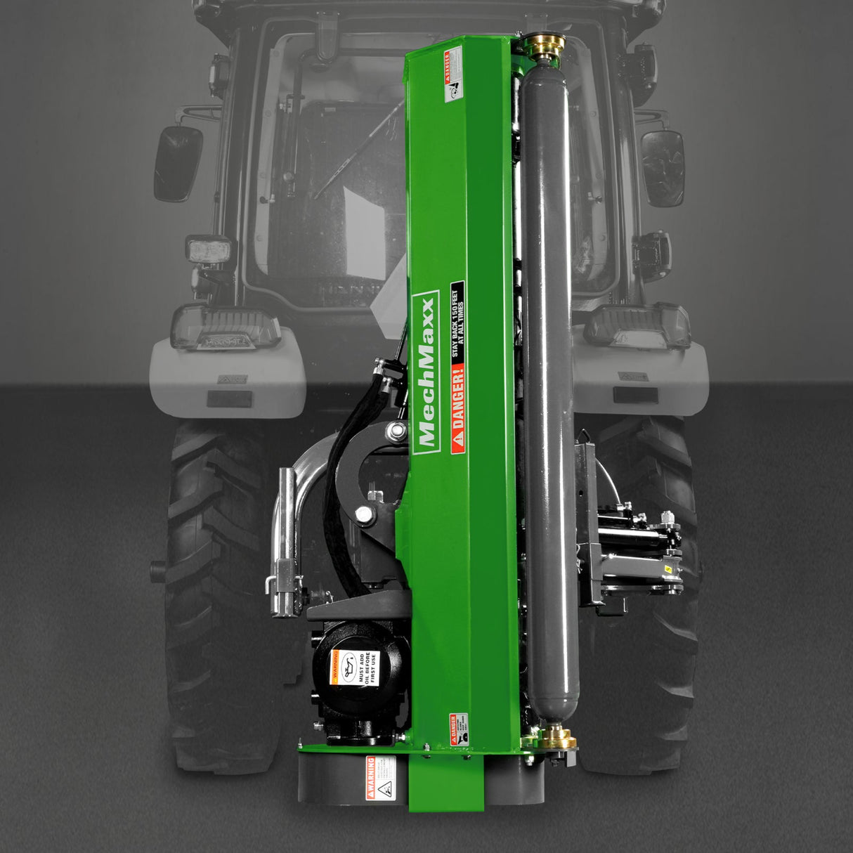 MechMaxx 60" Offset Flail Ditch Bank Mower, 3-Point, 25-60HP, VAM60