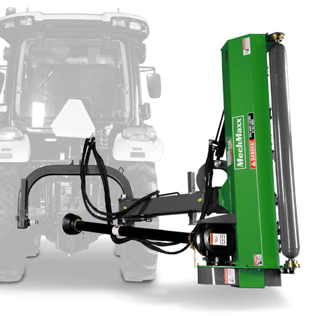 MechMaxx 60" Offset Flail Ditch Bank Mower, 3-Point, 25-60HP, VAM60