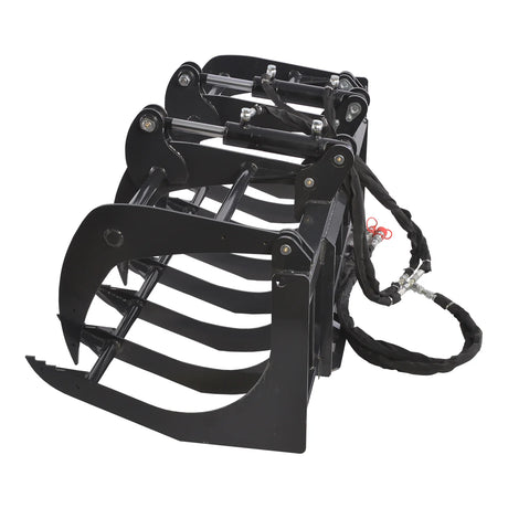 MechMaxx 72" Skid Steer Grapple Bucket Attachment, 2700 lb Capacity