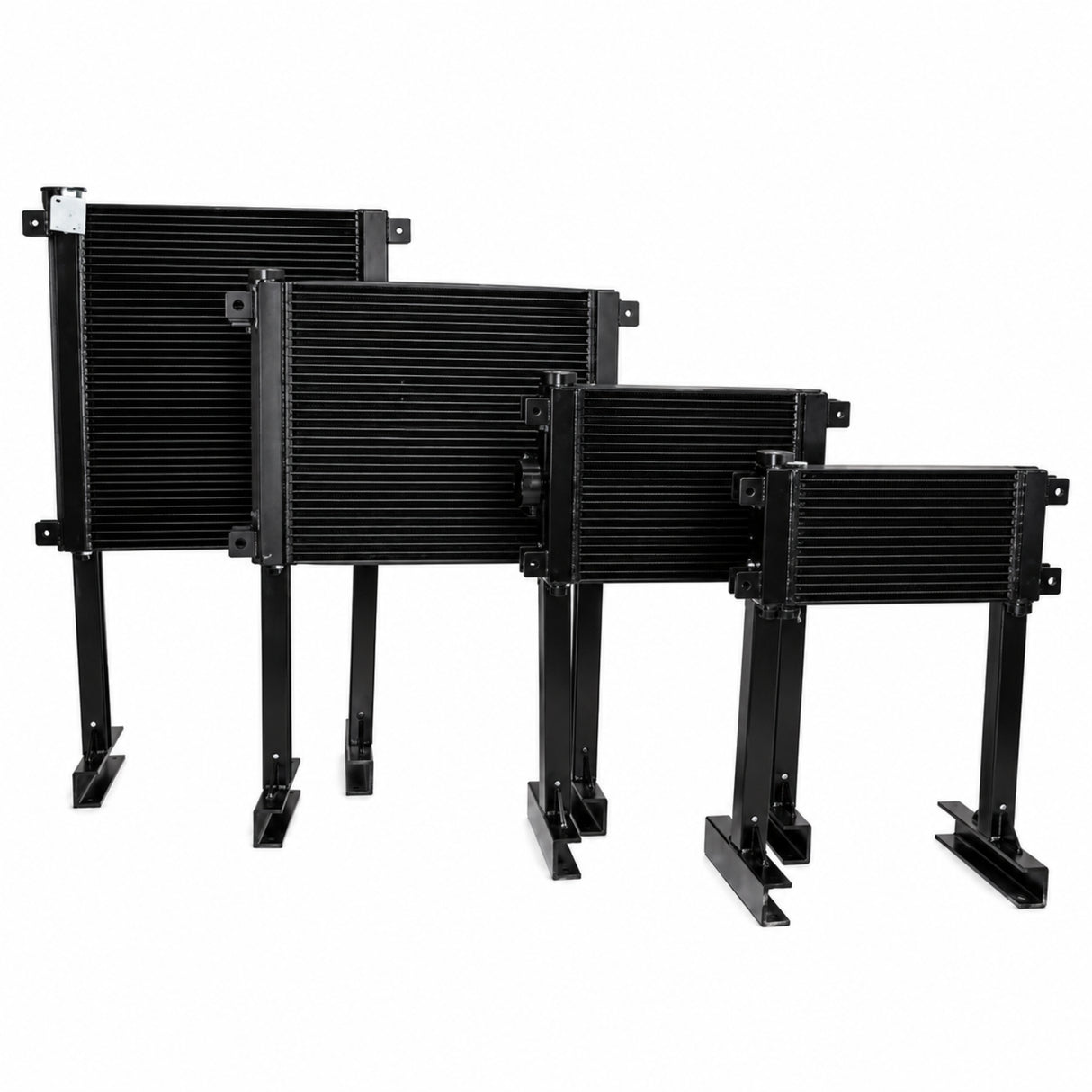 Castair Free-Standing Air-Cooled Aftercooler – 35 to 300 CFM, 115V Fan-Cooled