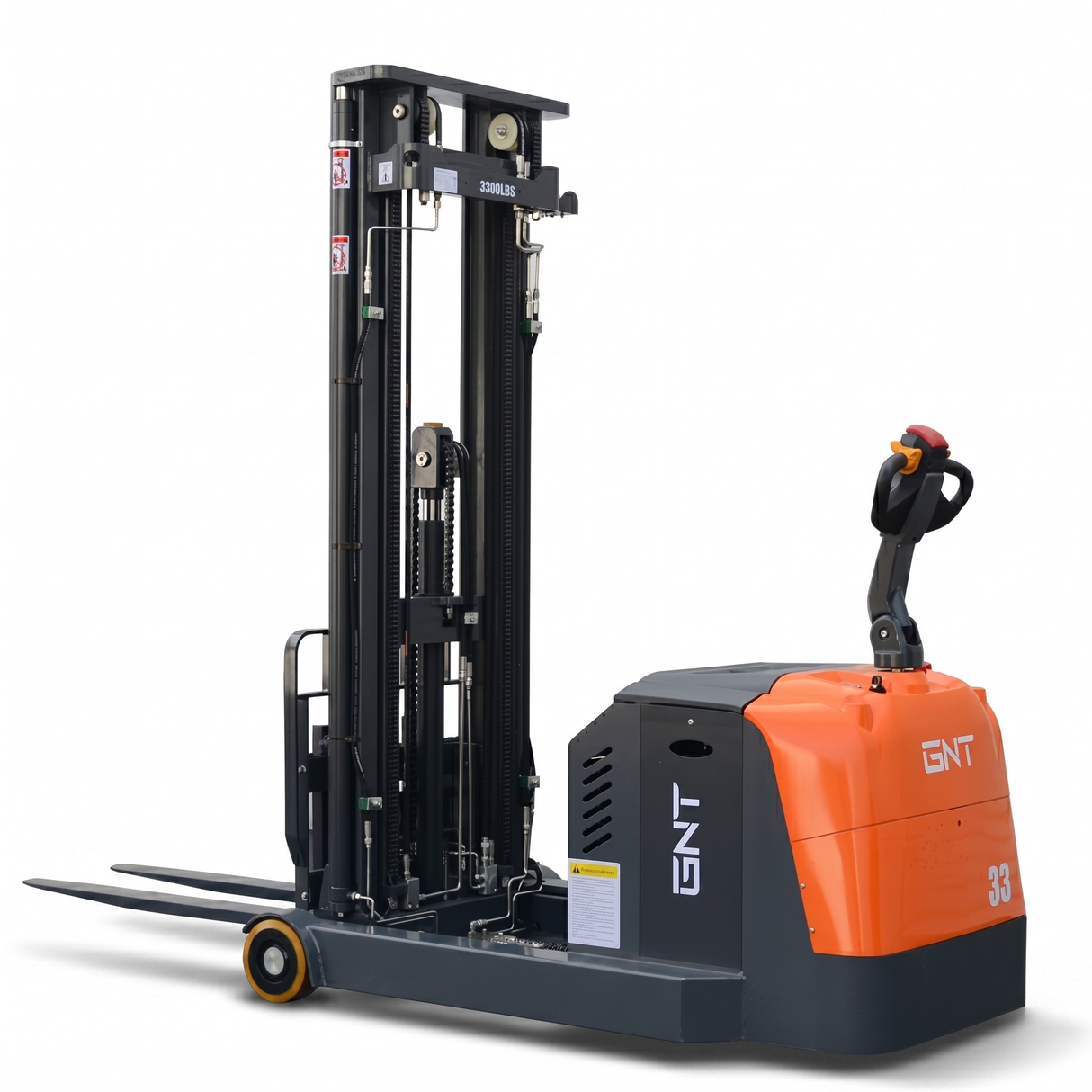 GNT G33RH-Li Moving Mast Walkie Reach Truck | 3,300 lb