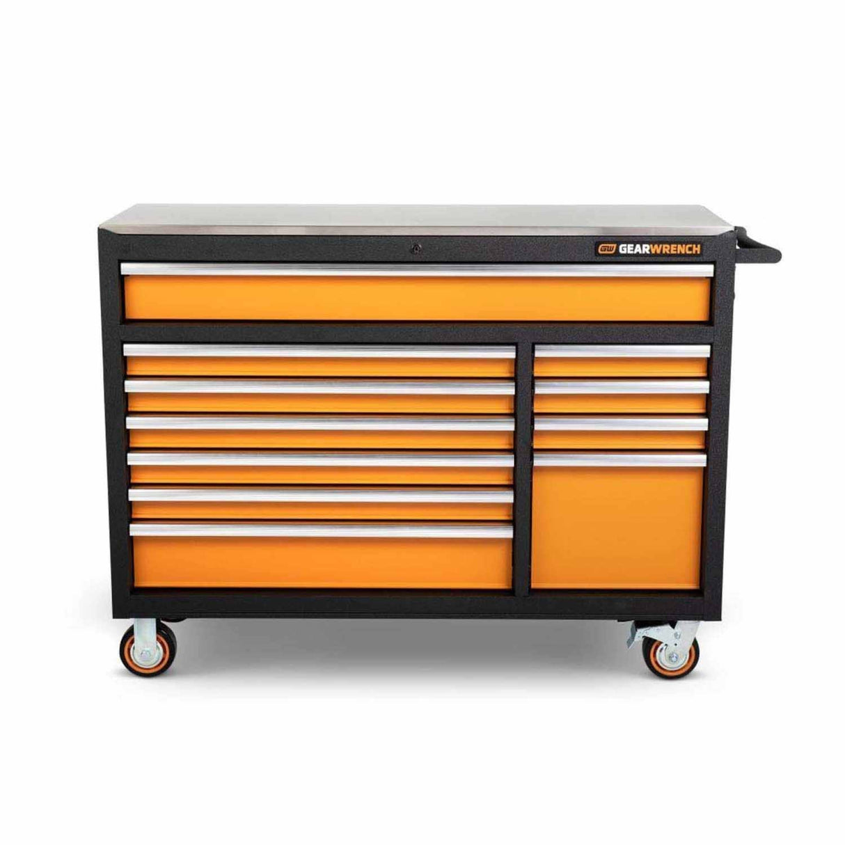 GearWrench 83247 52" 11-Drawer GSX Rolling Tool Cabinet — Stainless Worktop, 1,800 lb Capacity