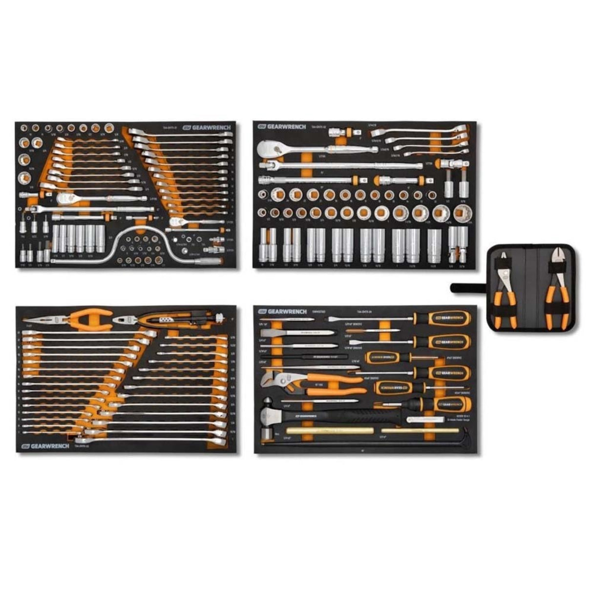 GearWrench 89060 613-Pc Master Mechanics Hand Tool Set — 84T Ratchets, Flex Head Wrenches