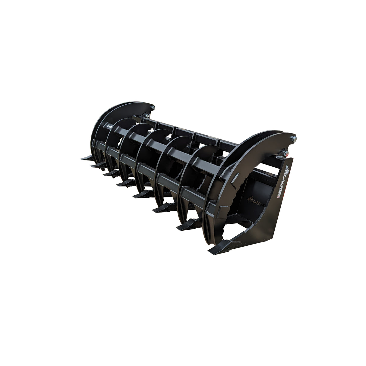 Glacier Attachments Extreme Rake/Brush Grapple for Skid Steers