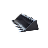 Glacier Attachments Extreme General Purpose Material/Demolition Bucket for Skid Steers
