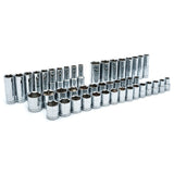 GearWrench 80700P 49-Pc 1/2" Drive 6-Point 120XP Socket Set — Standard & Deep, SAE & Metric