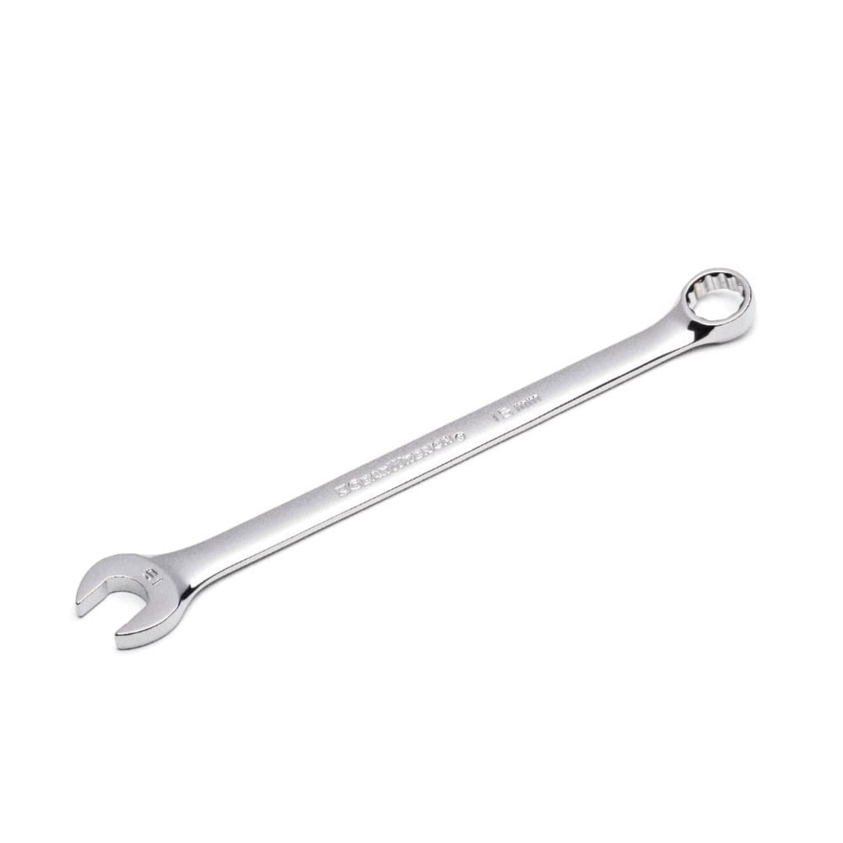 GearWrench 81902 15-Pc 12-Point Long Pattern Combination Wrench Set — Metric 8-22mm