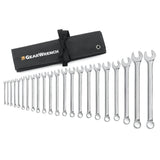 GearWrench 81916 22-Pc 12-Point Long Pattern Combination Wrench Set — Metric 6-32mm