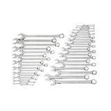 GearWrench 81919 44-Pc 12-Point Long Pattern Combination Wrench Set — SAE & Metric
