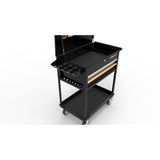 GearWrench 83167 32" 2-Drawer Utility Cart — 42" Tall, 450 lb Capacity