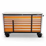 GearWrench 83249 72" 18-Drawer Rolling Tool Cabinet — Stainless Steel Worktop, GSX Series