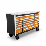 GearWrench 83249 72" 18-Drawer Rolling Tool Cabinet — Stainless Steel Worktop, GSX Series