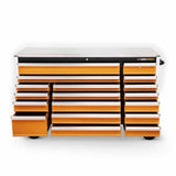 GearWrench 83249 72" 18-Drawer Rolling Tool Cabinet — Stainless Steel Worktop, GSX Series