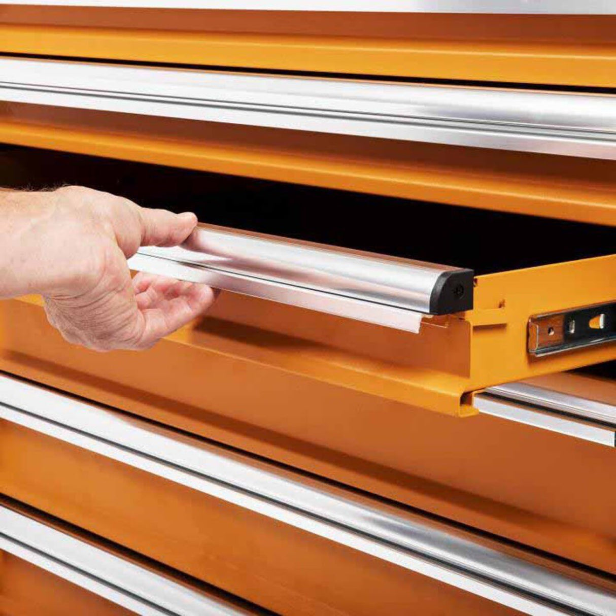 GearWrench 83249 72" 18-Drawer Rolling Tool Cabinet — Stainless Steel Worktop, GSX Series
