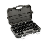 GearWrench 84031 26-Pc 3/4" Drive 6-Point Metric Impact Socket Set — Blow Mold Case