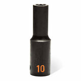 GearWrench 84935H 29-Pc 1/2" Drive 6-Point Hi-Viz Metric Deep Impact Socket Set