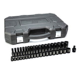 GearWrench 84948N 39-Pc 1/2" Drive 6-Point Metric Impact Socket Set — Standard & Deep