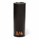 GearWrench 84949H 27-Pc 1/2" Drive 6-Point Hi-Viz Deep Impact Socket Set — SAE & Metric