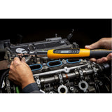 GearWrench 85078 3/8" Drive Flex Head Electronic Torque Wrench — 10-100 ft/lb, Angle Mode