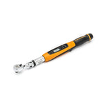 GearWrench 85078 3/8" Drive Flex Head Electronic Torque Wrench — 10-100 ft/lb, Angle Mode