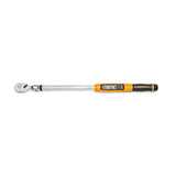 GearWrench 85079 1/2" Drive Flex Head Electronic Torque Wrench — 25-250 ft/lb, Angle Mode