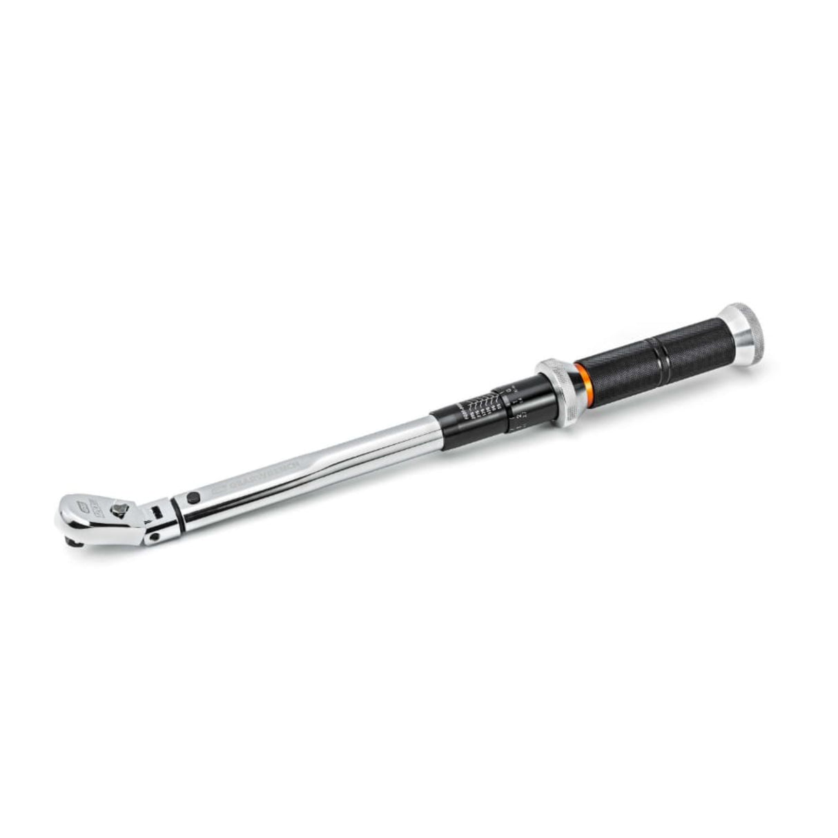 GearWrench 85188 3/8" Drive 120XP Flex Head Micrometer Torque Wrench — 5-75 ft/lb
