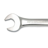 GearWrench 85888 12-Pc 72-Tooth 12-Point XL X-Beam Ratcheting Wrench Set — Metric 8-19mm