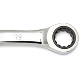 GearWrench 85898 9-Pc 72-Tooth 12-Point XL X-Beam Ratcheting Wrench Set — SAE 5/16" to 3/4"