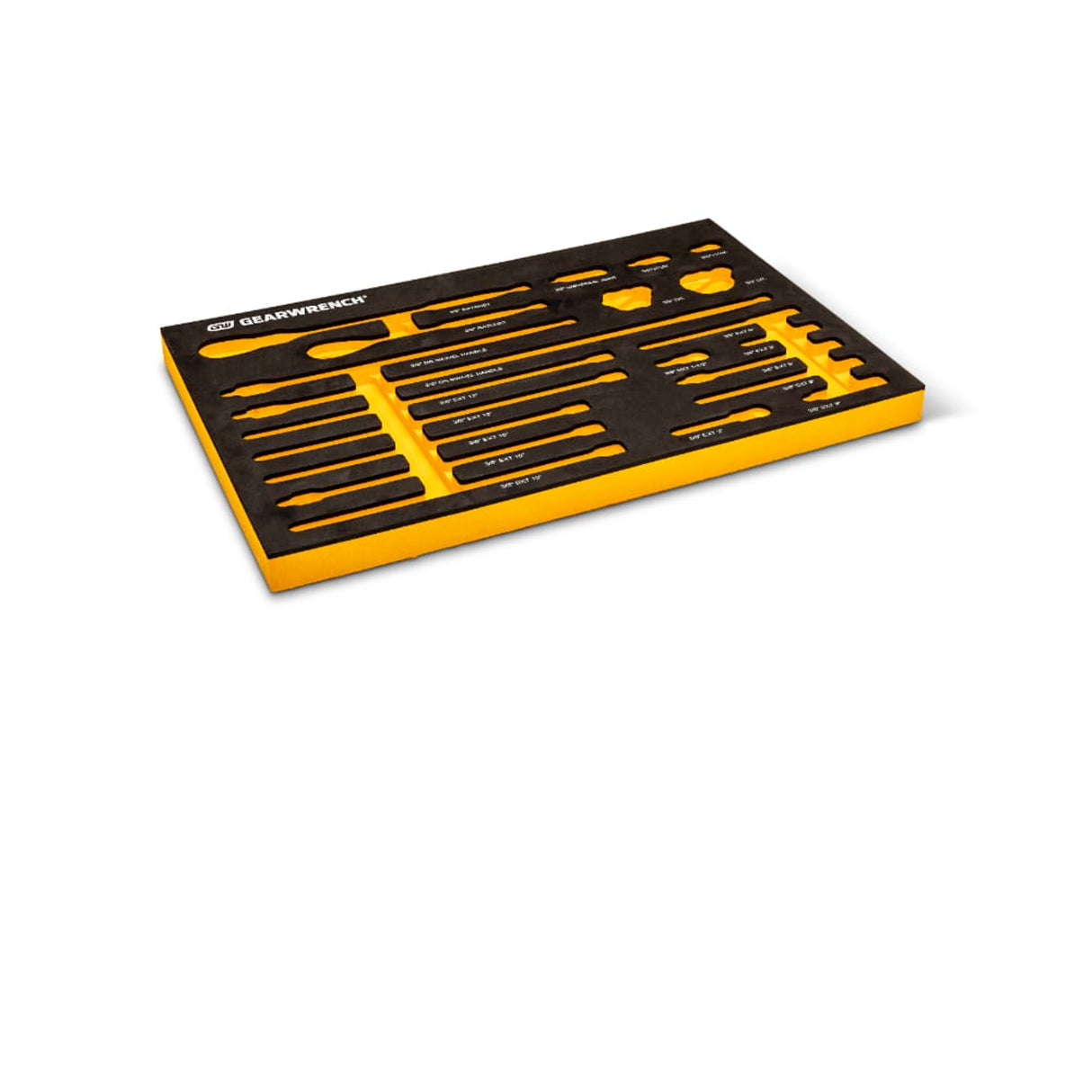 GearWrench 86521 21-Pc 3/8" Drive 90-Tooth Ratchet & Drive Tool Set — EVA Foam Tray