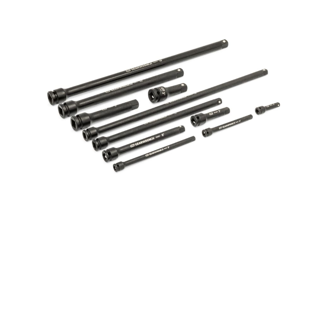 GearWrench 86524 17-Pc Impact Drive Accessory Set — 1/4", 3/8", 1/2" Drive, EVA Foam Tray