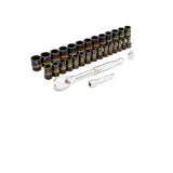 GearWrench 86525 31-Pc 3/8" Drive 90T Ratchet & Bolt Biter Socket Set — SAE/Metric, EVA Tray