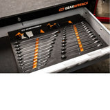 GearWrench 86528 44-Pc 90-Tooth Ratcheting Wrench & Hex Key Set — SAE & Metric, EVA Tray