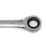 GearWrench 9416 16-Pc 72-Tooth 12-Point Ratcheting Combination Wrench Set — Metric