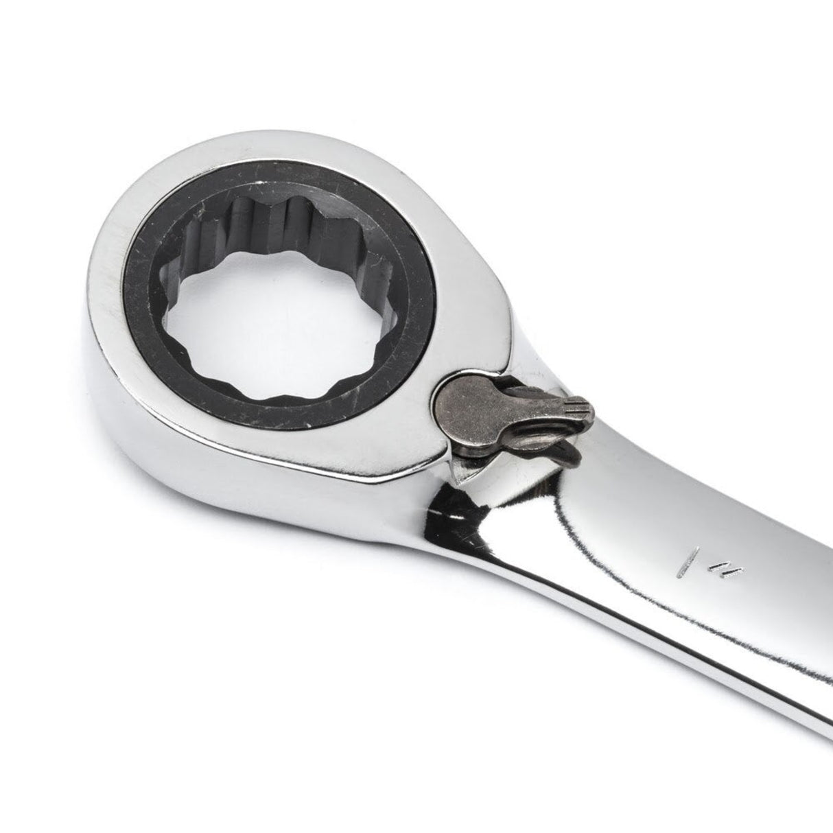 GearWrench 9602N 16-Pc 72-Tooth 12-Point Reversible Ratcheting Wrench Set — Metric