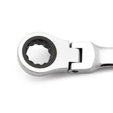 GearWrench 9702D 13-Pc 72-Tooth 12-Point Flex Head Ratcheting Wrench Set — SAE 5/16" to 1"
