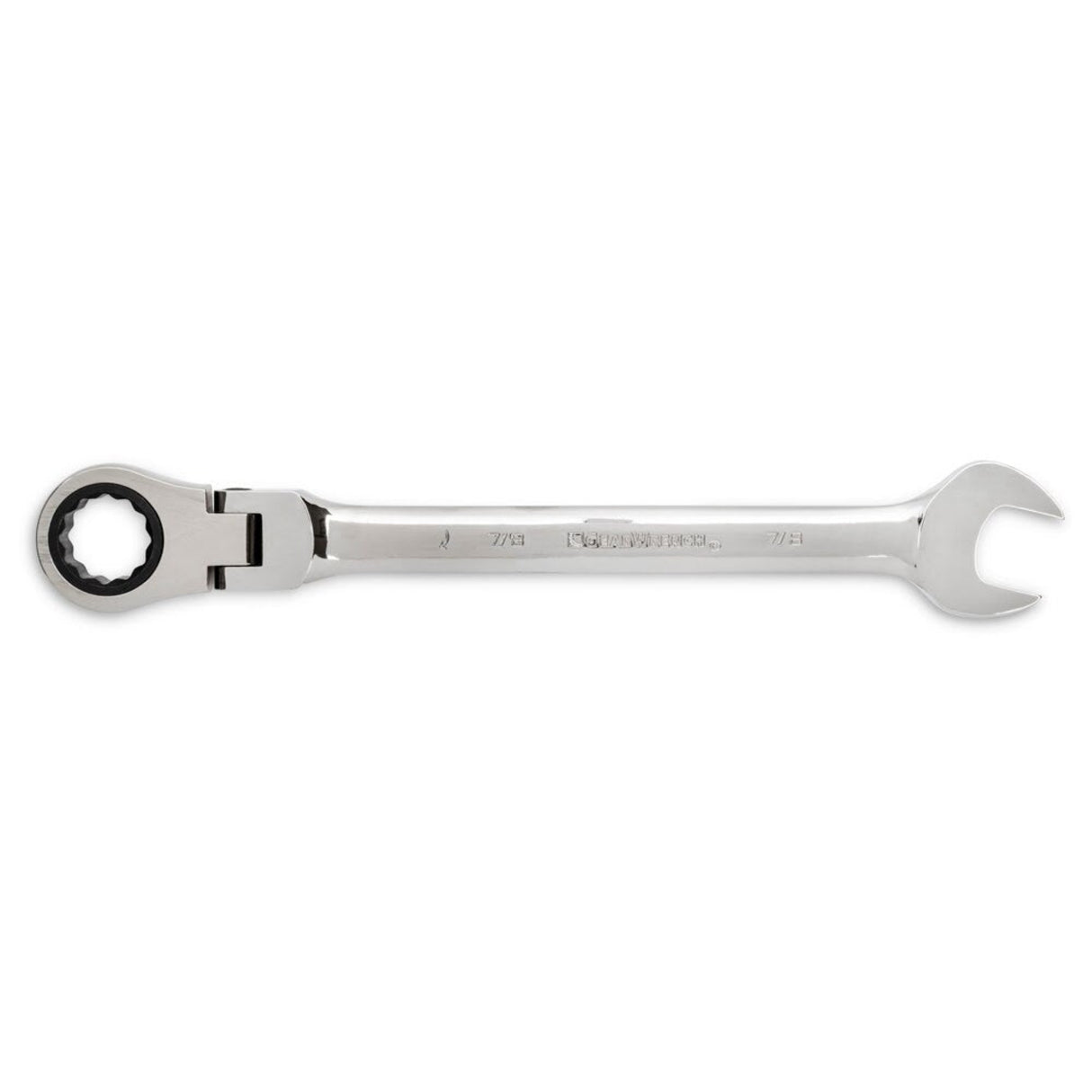 GearWrench 9702D 13-Pc 72-Tooth 12-Point Flex Head Ratcheting Wrench Set — SAE 5/16" to 1"