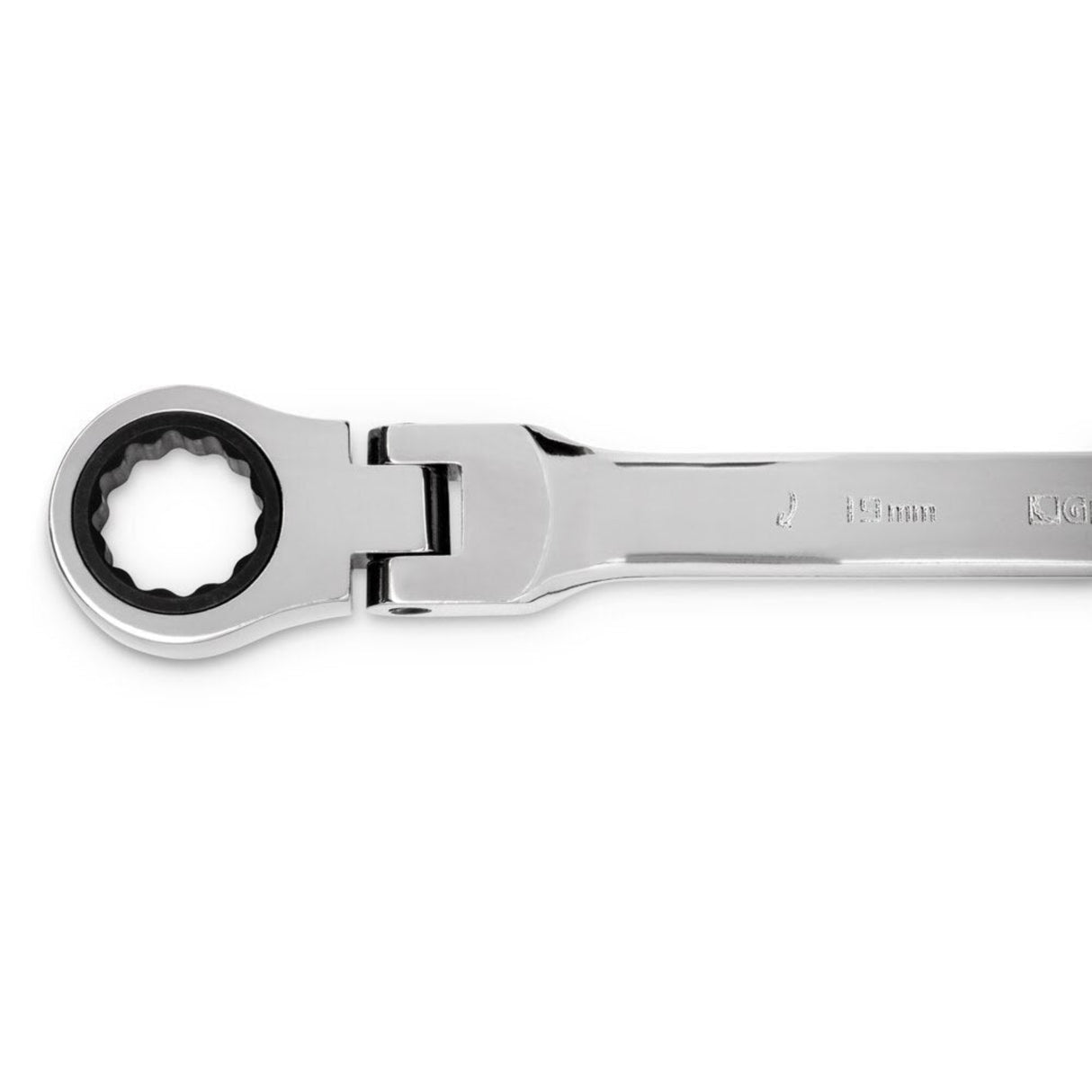 GearWrench 9901D 12-Pc 72-Tooth 12-Point Flex Head Ratcheting Wrench Set — Metric