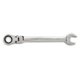 GearWrench 9901D 12-Pc 72-Tooth 12-Point Flex Head Ratcheting Wrench Set — Metric