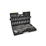 GearWrench GW90MCBMTS 185-Pc Mechanics Tool Set — 90T Ratchets, 6-Point Sockets, SAE & Metric