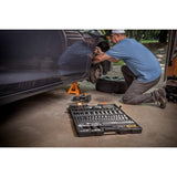 GearWrench GW90MCBMTS 185-Pc Mechanics Tool Set — 90T Ratchets, 6-Point Sockets, SAE & Metric