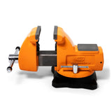 GearWrench GWBVA4 4" Mechanic's Bench Vise with Anvil — 360° Swivel Base