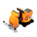 GearWrench GWBVA4 4" Mechanic's Bench Vise with Anvil — 360° Swivel Base