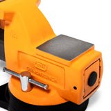 GearWrench GWBVA4 4" Mechanic's Bench Vise with Anvil — 360° Swivel Base