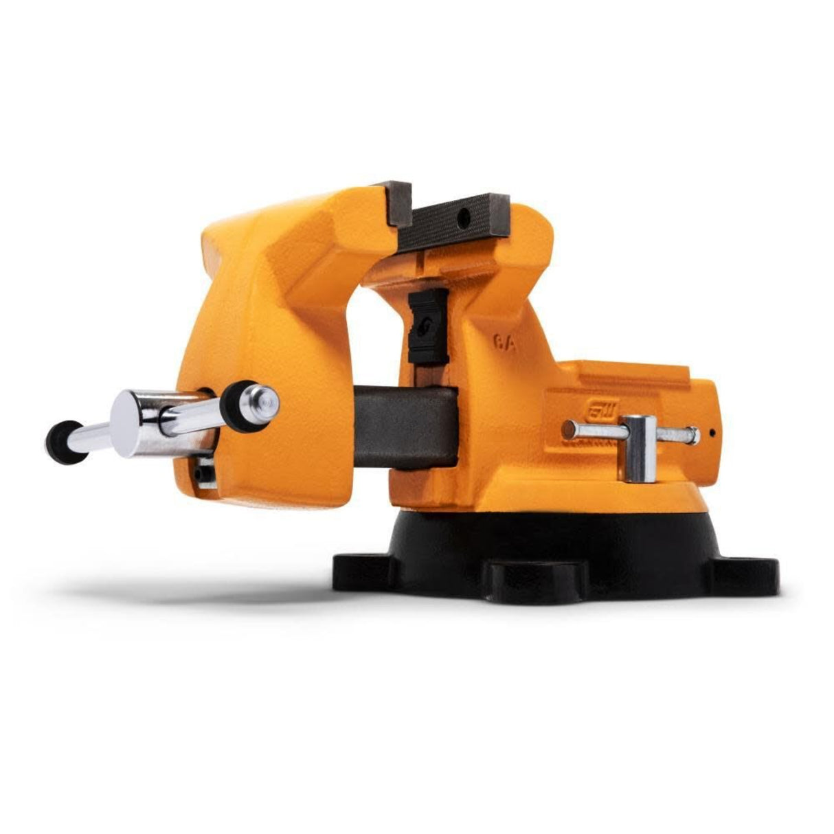 GearWrench GWBVA6 6" Mechanic's Bench Vise with Anvil — 360° Swivel Base
