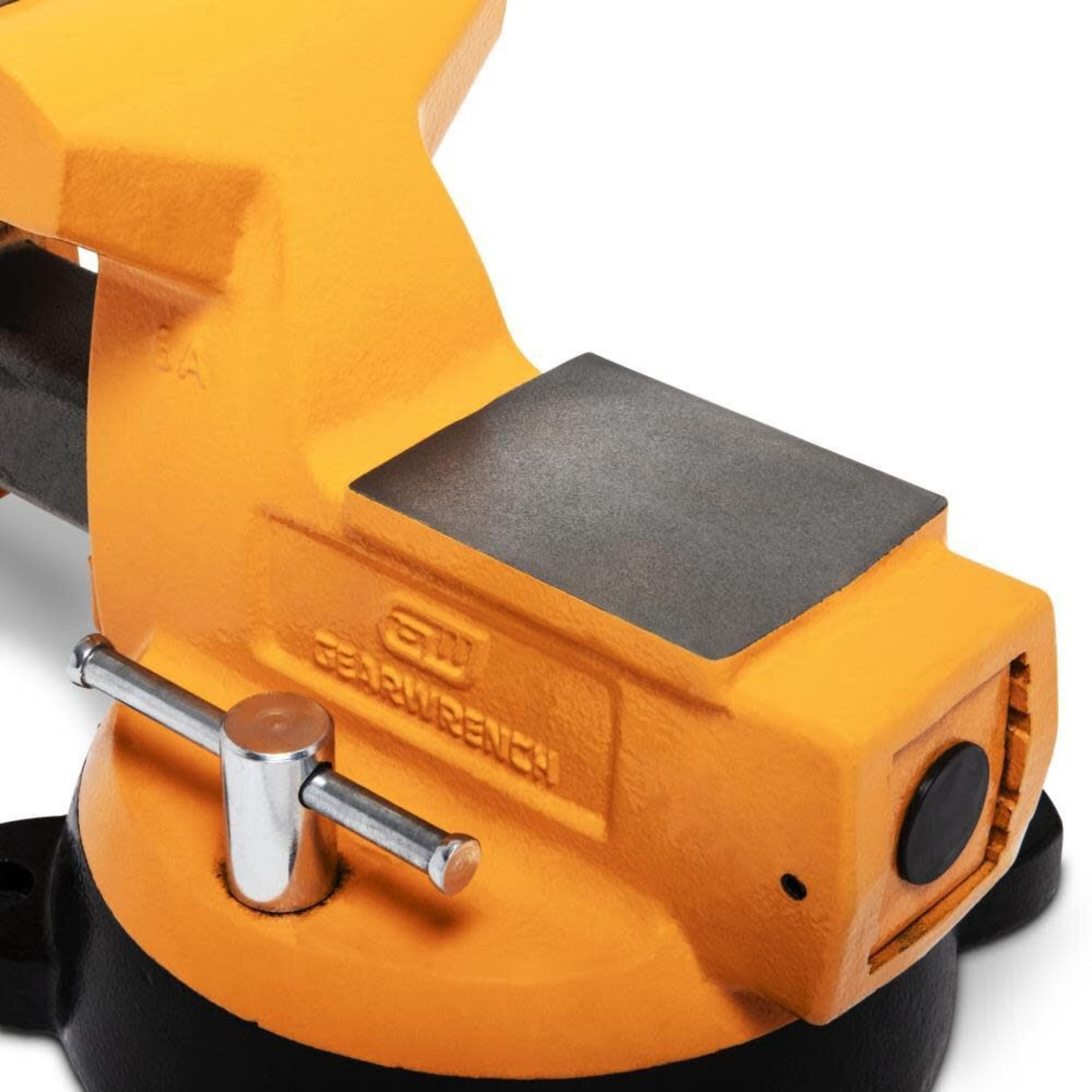 GearWrench GWBVA6 6" Mechanic's Bench Vise with Anvil — 360° Swivel Base