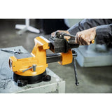 GearWrench GWBVA6 6" Mechanic's Bench Vise with Anvil — 360° Swivel Base