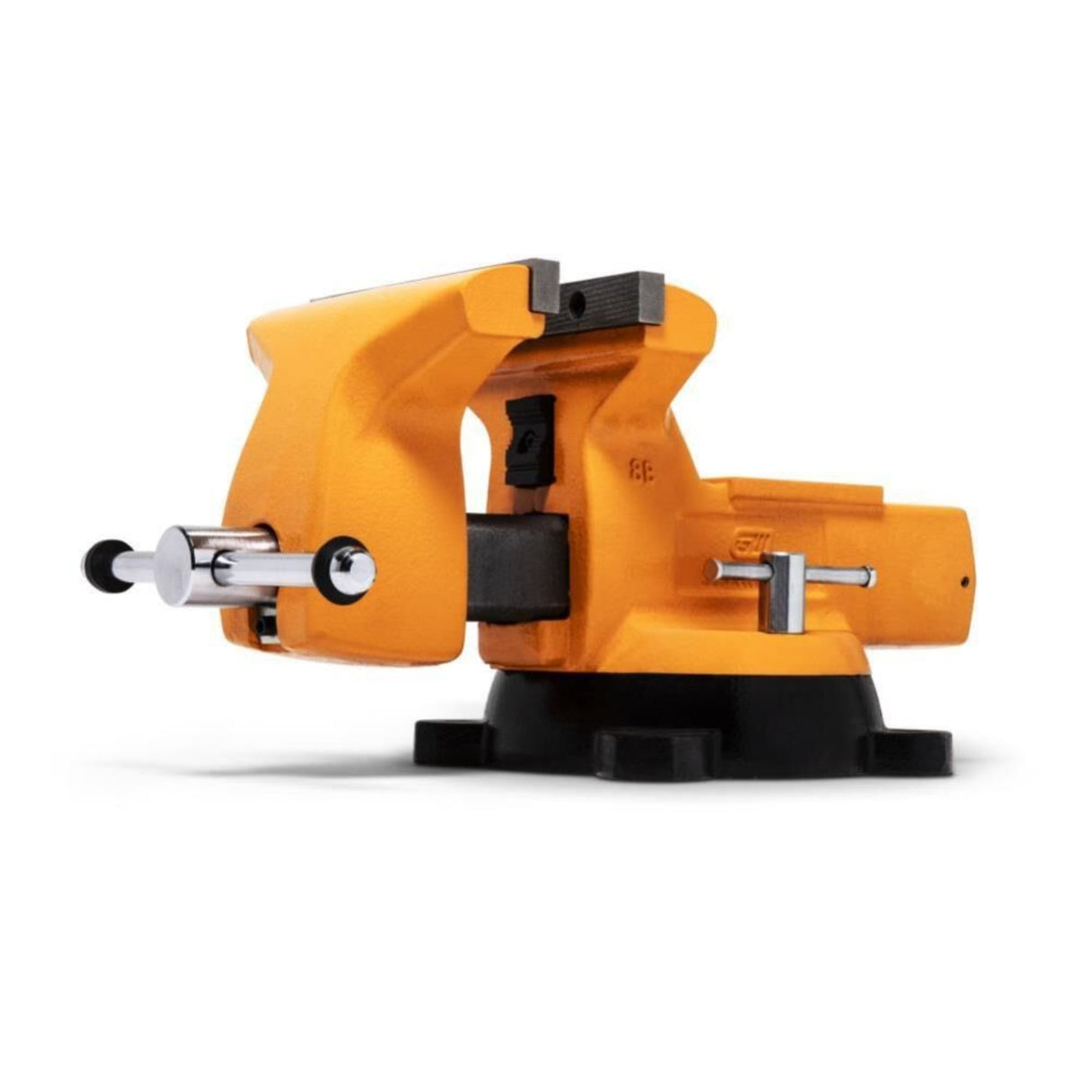 GearWrench GWBVA8 8" Mechanic's Bench Vise with Anvil — 360° Swivel Base