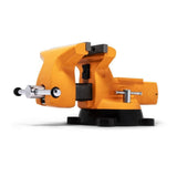 GearWrench GWBVA8 8" Mechanic's Bench Vise with Anvil — 360° Swivel Base